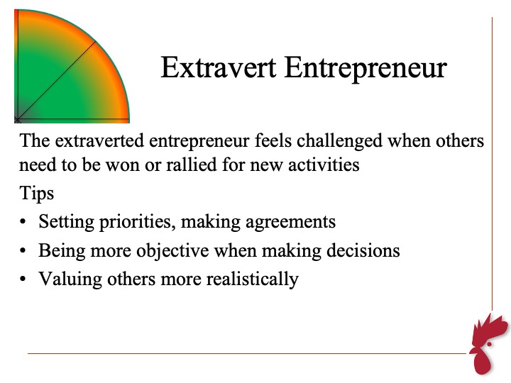 Extraverted Entrepreneurship challenge and tips